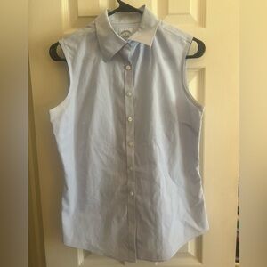 Brooks Brothers Women’s Blue Sleeveless Top